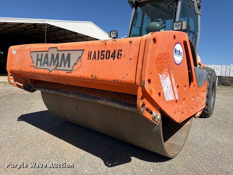 image for item DR1029 2015 Hamm H11i single drum vibratory roller