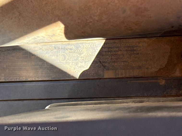 image for item DR1029 2015 Hamm H11i single drum vibratory roller