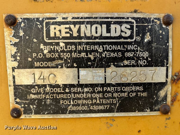 image for item DT0114 1995 Reynolds 14C scraper