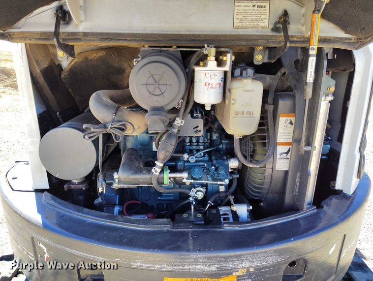 image for item DT0992 2013 Bobcat E35 mini excavator