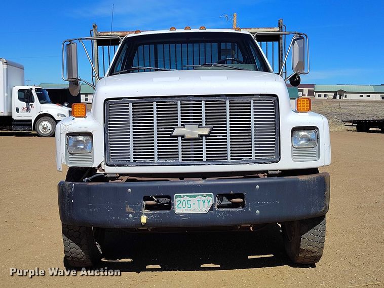 image for item DT0994 1996 Chevrolet Kodiak C7500  dump flatbed truck