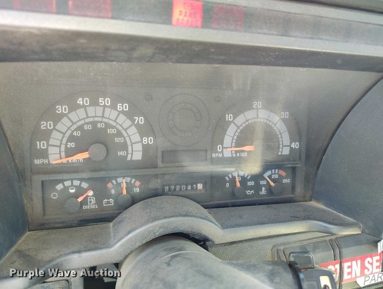 image for item DT0994 1996 Chevrolet Kodiak C7500  dump flatbed truck