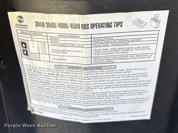 image for item DU0408 2025 Mack Granite dump truck