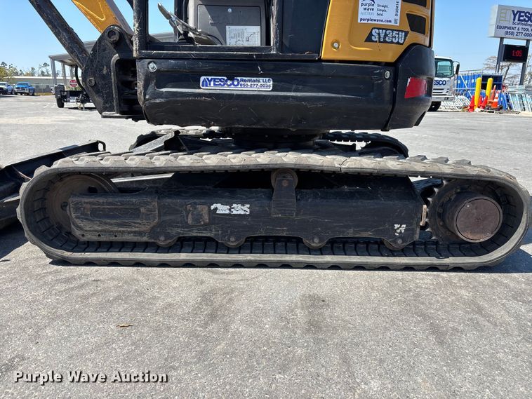 image for item DU0414 2022 Sany SY35U mini excavator