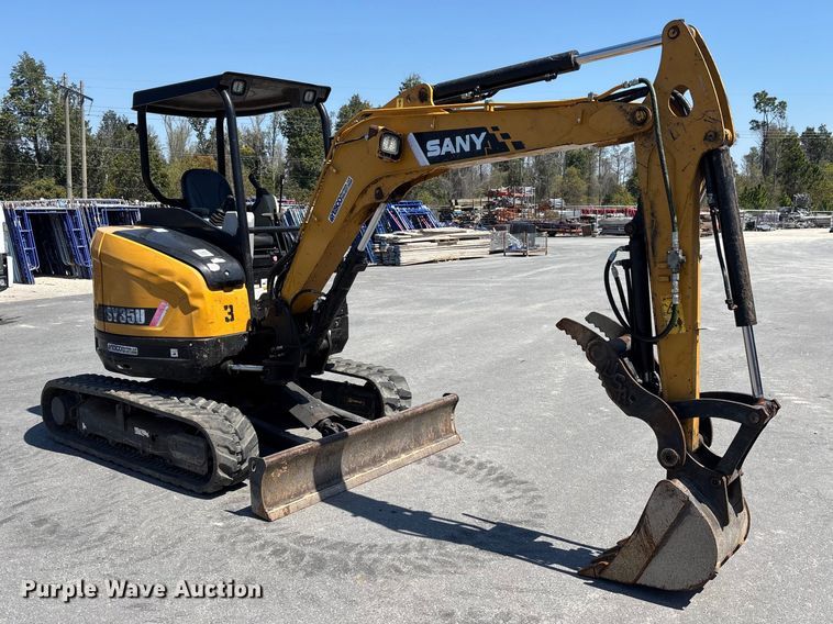 image for item DU0415 Sany SY35U mini excavator