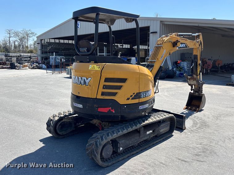image for item DU0415 Sany SY35U mini excavator