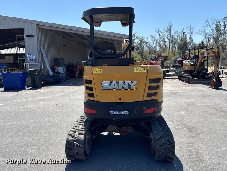 image for item DU0415 Sany SY35U mini excavator