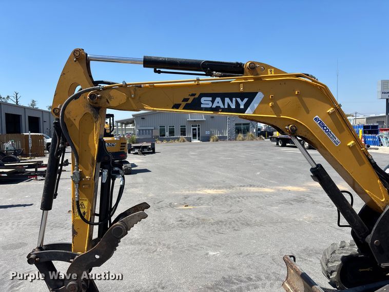 image for item DU0415 Sany SY35U mini excavator