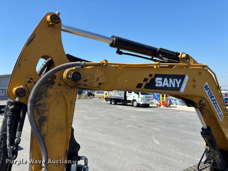 image for item DU0416 Sany SY35U mini excavator