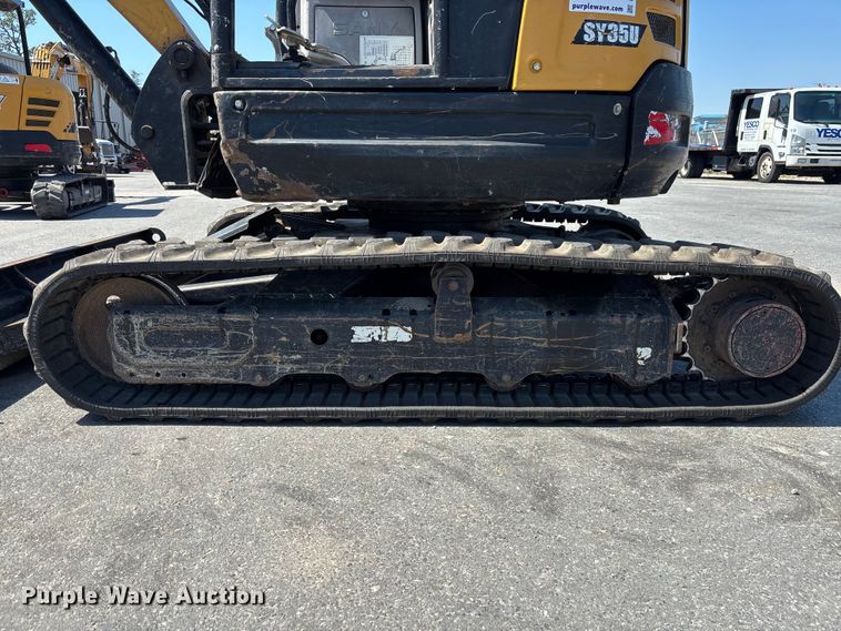 image for item DU0416 Sany SY35U mini excavator