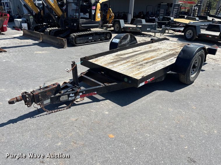 image for item DU0417 2016 Region Welding SSLT-12 tilt deck utility trailer