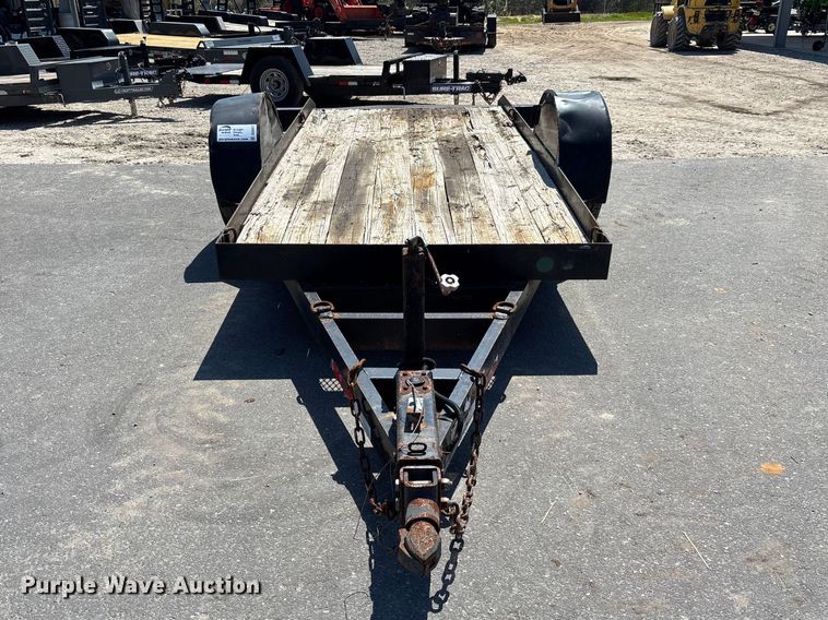 image for item DU0417 2016 Region Welding SSLT-12 tilt deck utility trailer
