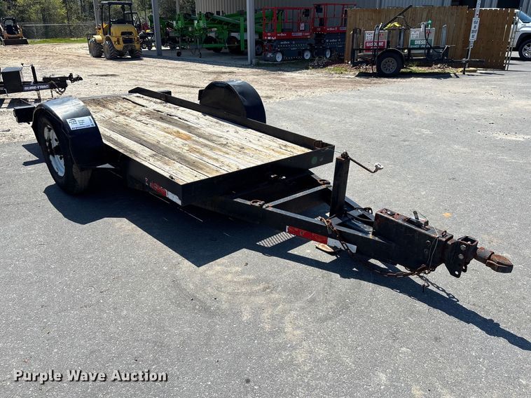 image for item DU0417 2016 Region Welding SSLT-12 tilt deck utility trailer