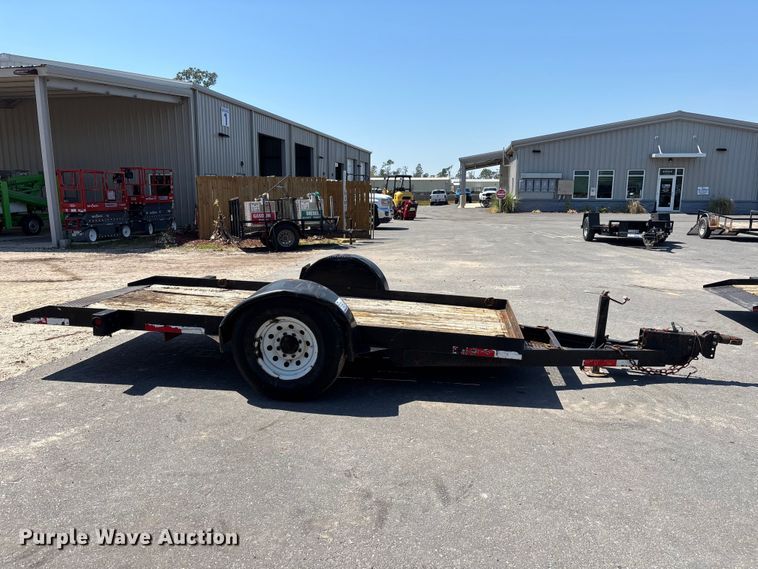 image for item DU0417 2016 Region Welding SSLT-12 tilt deck utility trailer