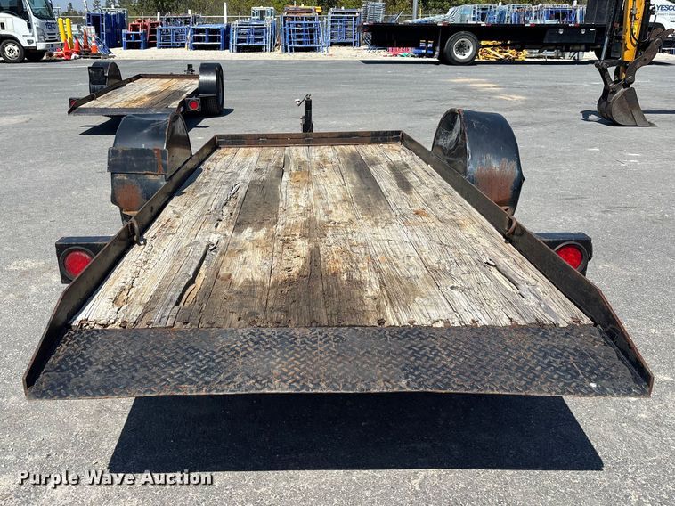 image for item DU0417 2016 Region Welding SSLT-12 tilt deck utility trailer