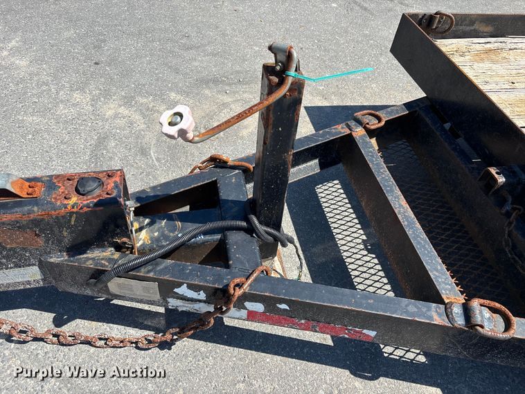 image for item DU0417 2016 Region Welding SSLT-12 tilt deck utility trailer