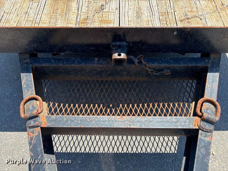 image for item DU0417 2016 Region Welding SSLT-12 tilt deck utility trailer