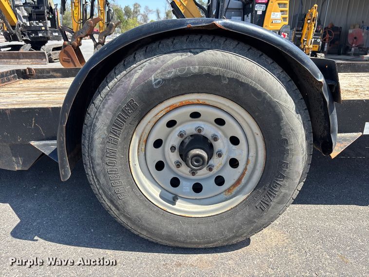 image for item DU0417 2016 Region Welding SSLT-12 tilt deck utility trailer