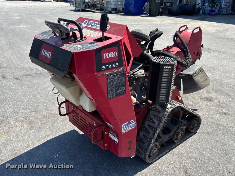 image for item DU0418 Toro STX 26 stump grinder