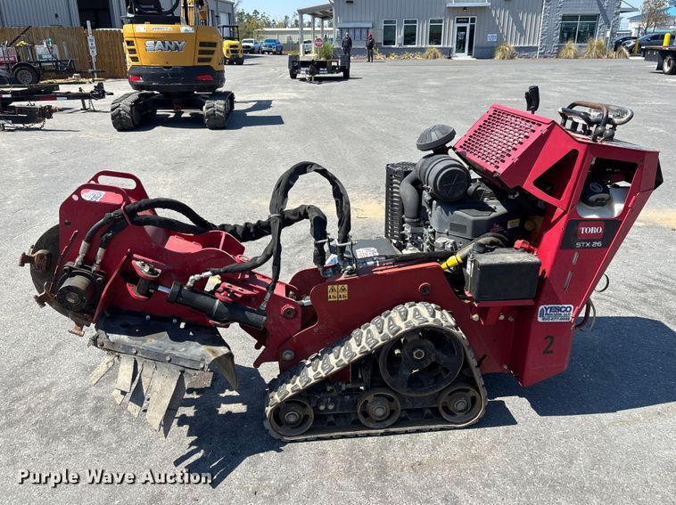 image for item DU0418 Toro STX 26 stump grinder