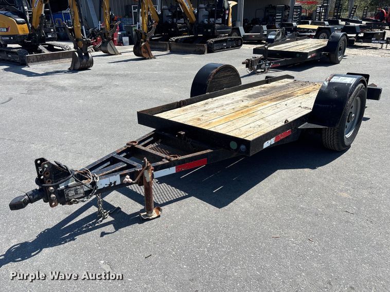 image for item DU0419 2020 Region Welding tilt deck utility trailer
