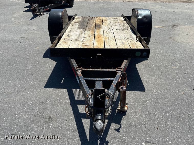 image for item DU0419 2020 Region Welding tilt deck utility trailer