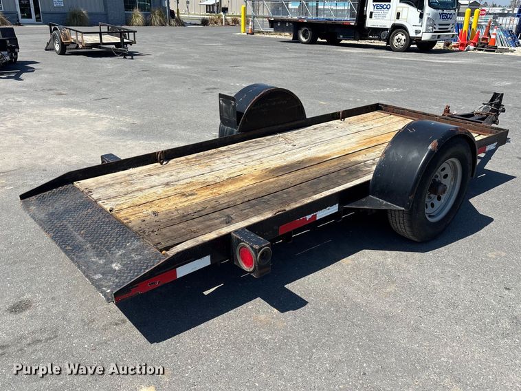 image for item DU0419 2020 Region Welding tilt deck utility trailer