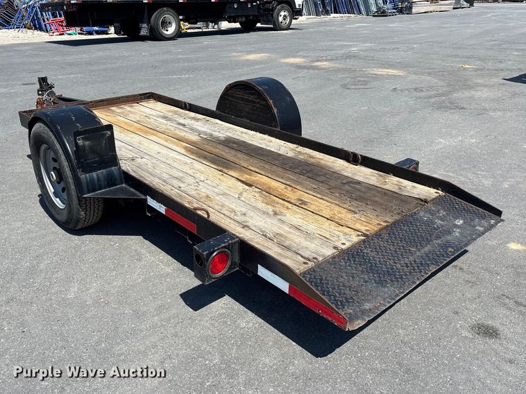 image for item DU0419 2020 Region Welding tilt deck utility trailer