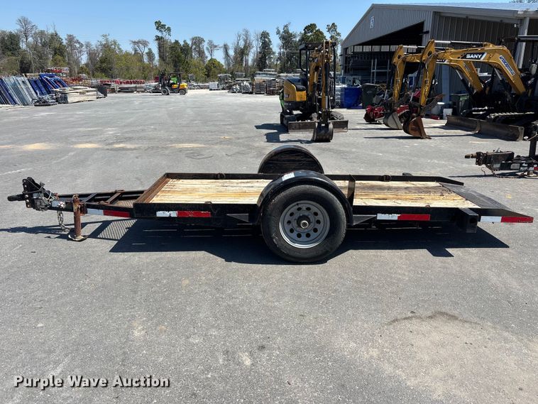 image for item DU0419 2020 Region Welding tilt deck utility trailer