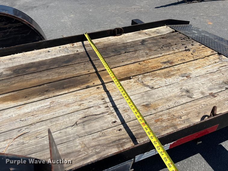 image for item DU0419 2020 Region Welding tilt deck utility trailer