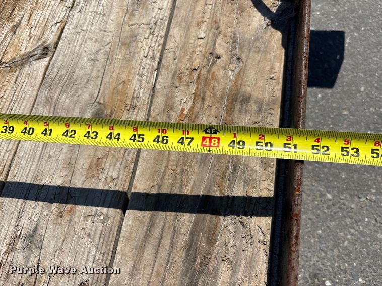 image for item DU0419 2020 Region Welding tilt deck utility trailer