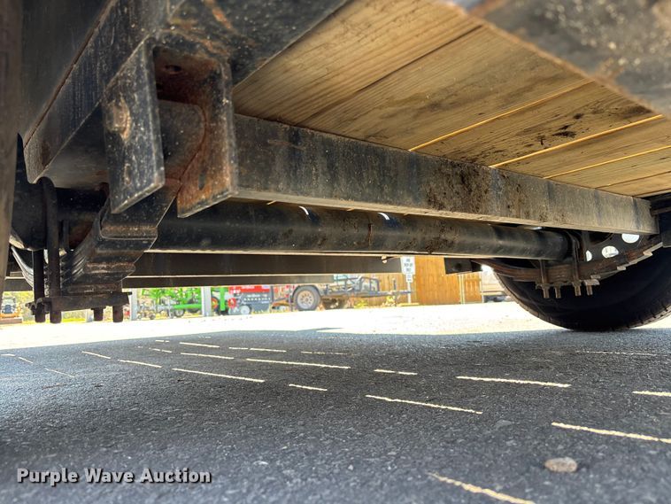 image for item DU0419 2020 Region Welding tilt deck utility trailer