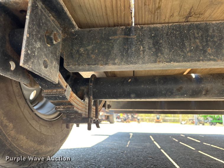 image for item DU0419 2020 Region Welding tilt deck utility trailer