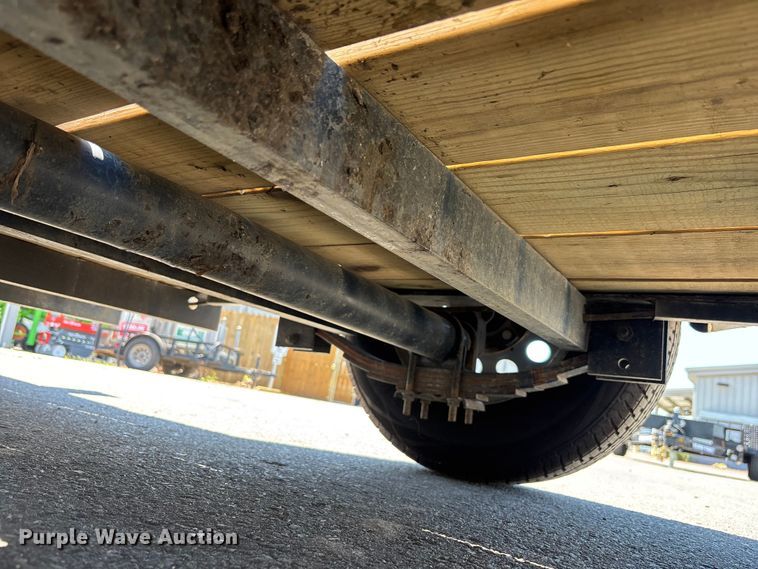 image for item DU0419 2020 Region Welding tilt deck utility trailer