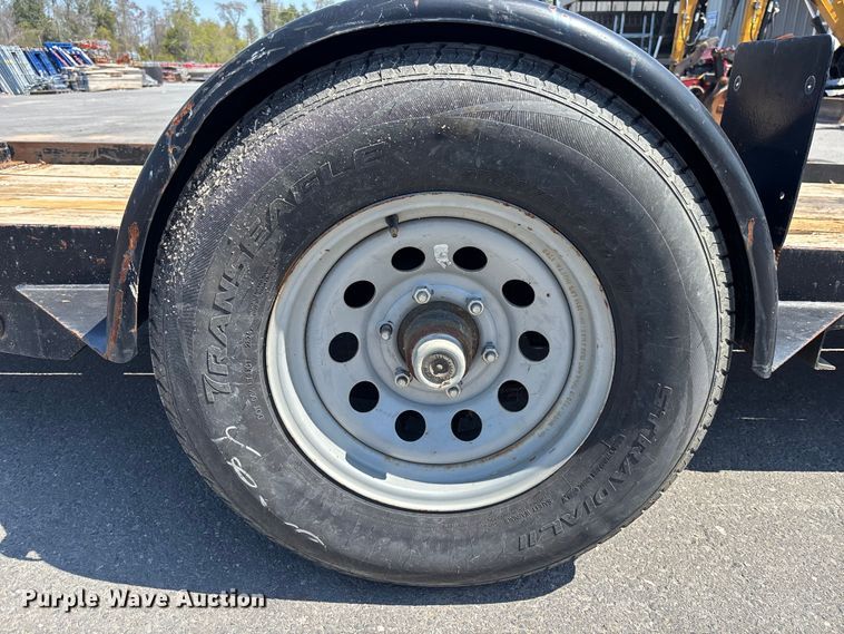 image for item DU0419 2020 Region Welding tilt deck utility trailer