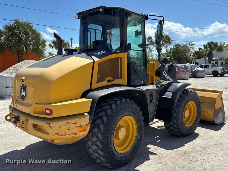 image for item DU0422 2021 John Deere 344L wheel loader