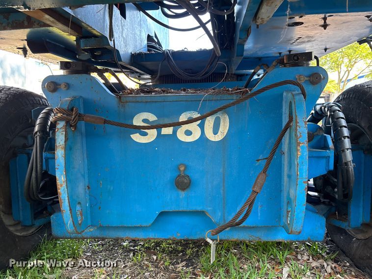 image for item DU0445 2008 Genie S-80 boom lift