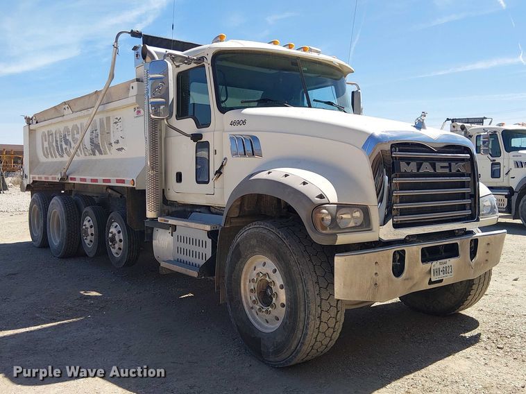 image for item DU3102 2017 Mack Granite GU713 dump truck
