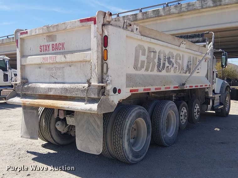 image for item DU3102 2017 Mack Granite GU713 dump truck