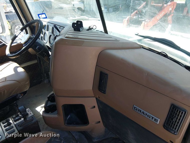 image for item DU3102 2017 Mack Granite GU713 dump truck