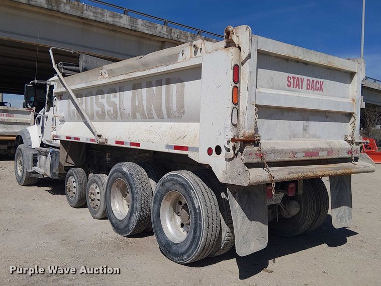 image for item DU3103 2017 Mack Granite GU713 dump truck