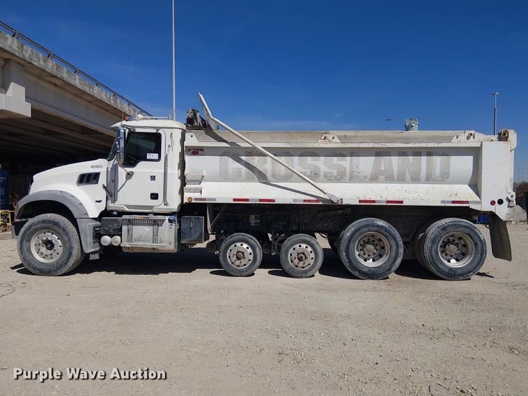 image for item DU3103 2017 Mack Granite GU713 dump truck