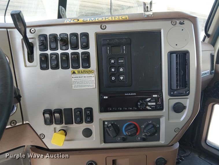 image for item DU3103 2017 Mack Granite GU713 dump truck