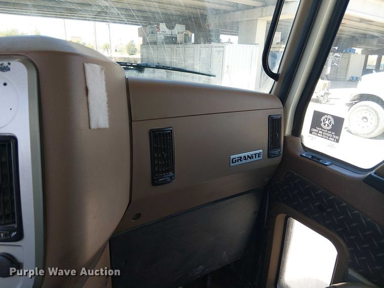 image for item DU3103 2017 Mack Granite GU713 dump truck