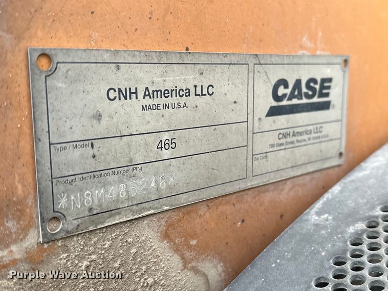 image for item DV0878 2008 Case 465 Series 3 skid steer loader
