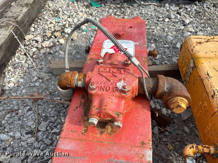 image for item DZ3972 (2) crane pile driver attachments