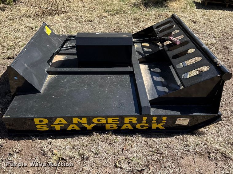 image for item DZ5285 2025 Mower King skid steer rotary mower