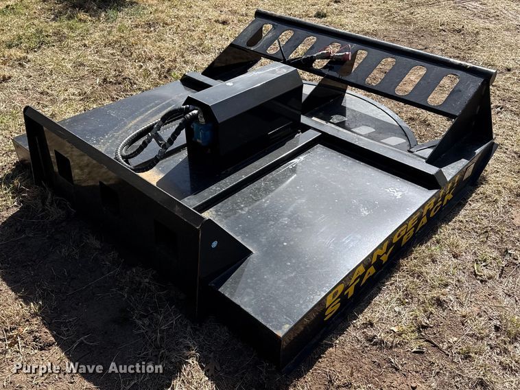 image for item DZ5285 2025 Mower King skid steer rotary mower