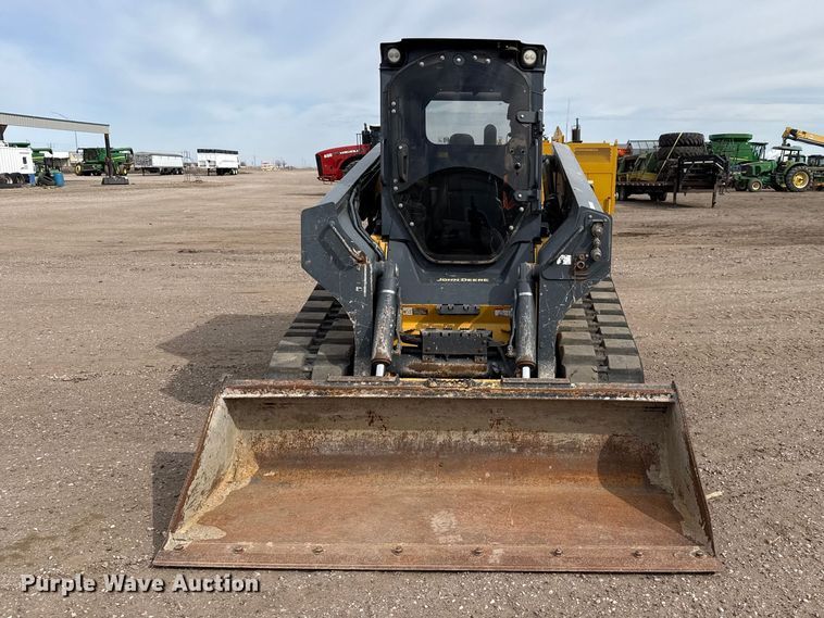 image for item DZ5314 2018 John Deere 333G tracked skid steer loader