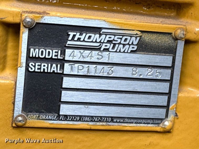 image for item DZ5315 2022 Thompson Pump Mfg pump